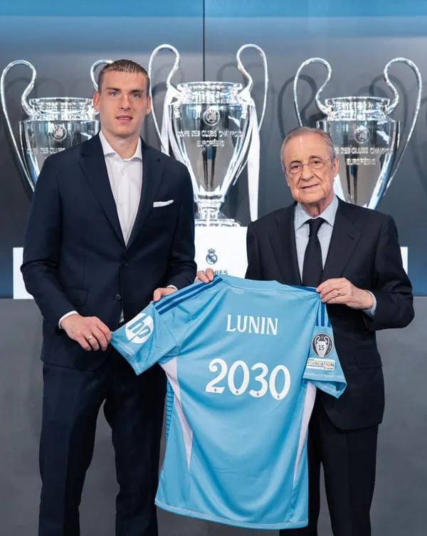 Andriy Lunin gia hạn với Real Madrid: Phần thưởng của sự bình yên