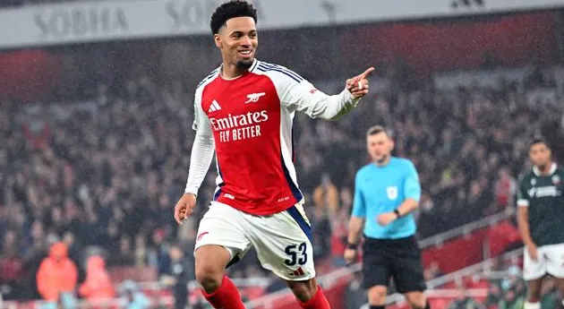 Đại thắng Bolton, HLV Arteta khen ngợi Ethan Nwaneri và Sterling