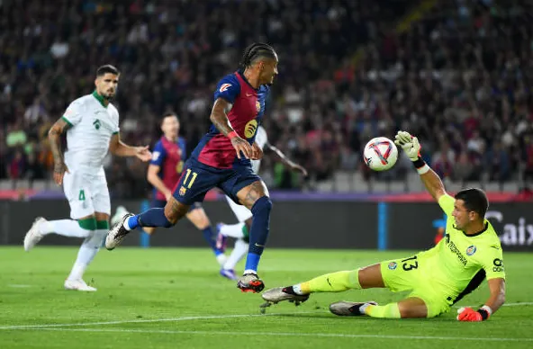 Barcelona 1-0 Getafe - Bàn thắng vàng của Lewy