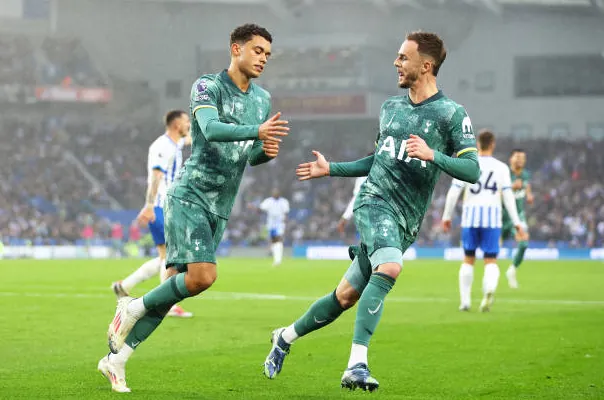 Brighton 3-2 Tottenham - Ngược dòng ngoạn mục