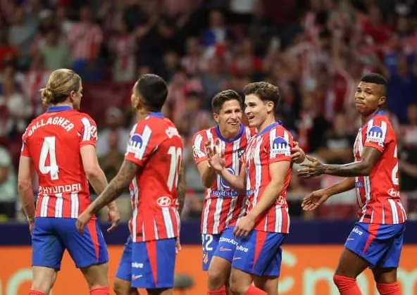 Gallagher và Julian Alvarez lần đầu ghi bàn cho Atletico