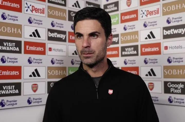 HLV Arteta hài lòng về tinh thần không bỏ cuộc của dàn sao Arsenal