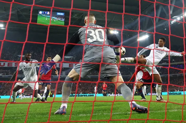 Lille 1-0 Real Madrid - Cú sốc!