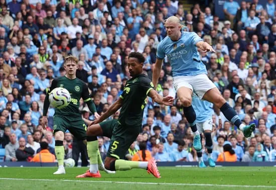 Man City 2-1 Brentford: Không thể ngăn Erling Haaland ghi bàn!