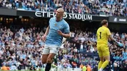 Man City 2-1 Brentford: Không thể ngăn Erling Haaland ghi bàn!