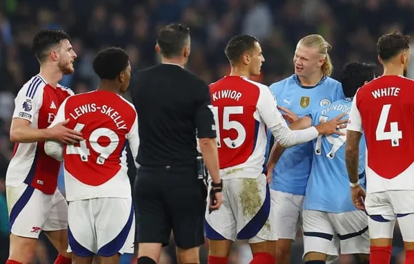 Man City 2-2 Arsenal: Ngày Haaland cân bằng kỷ lục của Cristiano Ronaldo