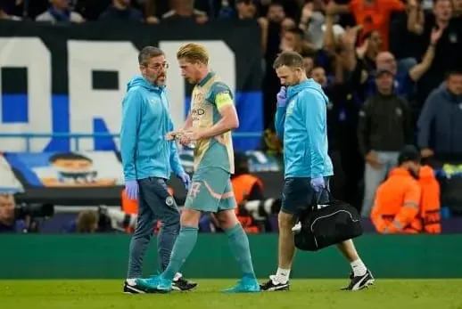 Man City mất Kevin de Bruyne ở đại chiến Arsenal