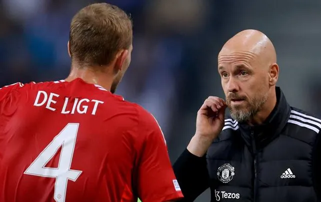 Matthijs de Ligt mong Erik ten Hag không bị sa thải sớm