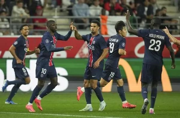 PSG đứt mạch toàn thắng tại Ligue 1 2024/25