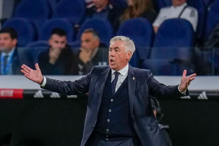 Real Madrid bất mãn với Ancelotti