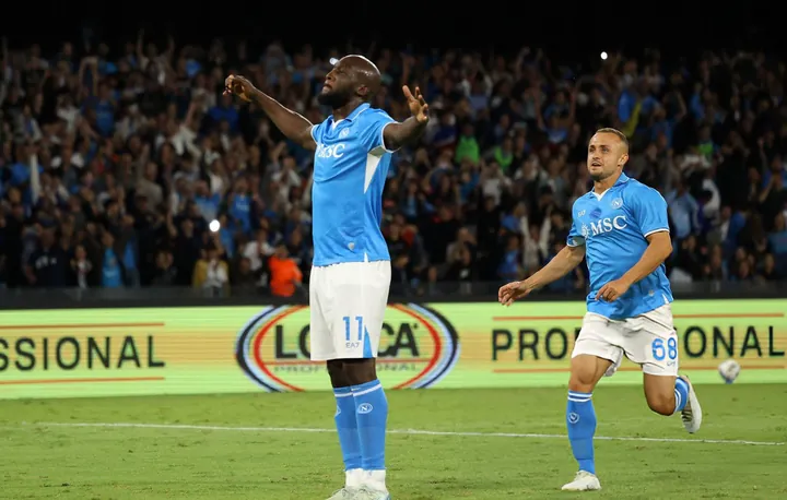 Romelu Lukaku đang tìm lại bầu trời cùng Napoli