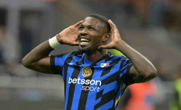 Thuram lập hat-trick đầu tiên ở Serie A cho Inter Milan