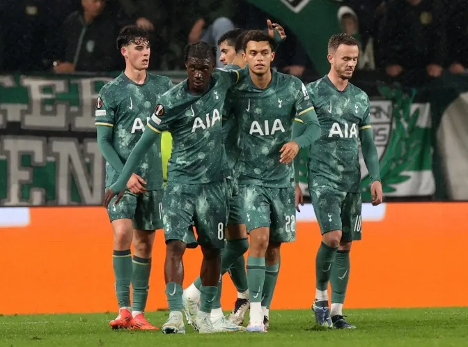 Tottenham toàn thắng tại Europa League 2024/25