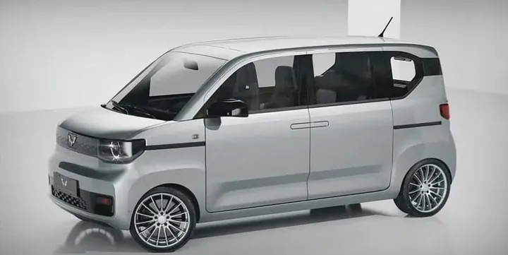 Rò rỉ ảnh lái thử Wuling MiniEV bản Pro Max